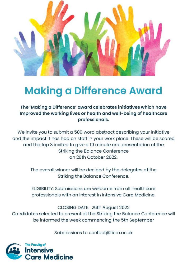 STB Making a Difference poster
