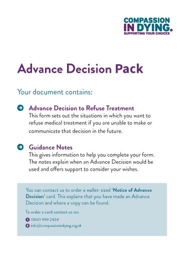 CIPD Advance Decision Pack