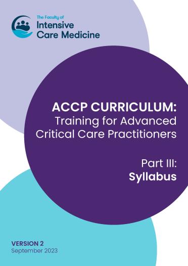 ACCP curriculum V2 Part 3: Syllabus